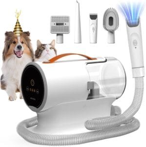 budget pet health trackers ঃ Complete pet grooming kit with clippers, brushes, and grooming tools for dogs and cats.