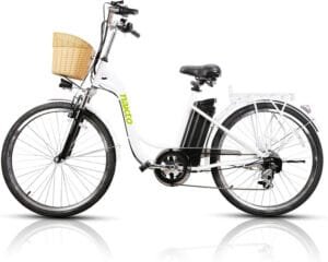 Best Electric Bikes Under $1500 : NAKTO Electric Bike for Adults, Peak 500W Motor, Stylish and Durable Electric Bicycle.