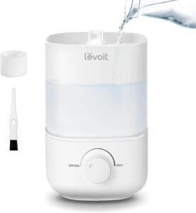  Innovative Home Appliances : LEVOIT Top Fill Humidifiers for Bedroom, 2.5L Tank, Quiet Cool Mist Air Humidifier for Large Room, Baby Nursery