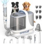 Oneisall Dog Grooming Vacuum for Efficient Pet Hair Removal and Grooming
