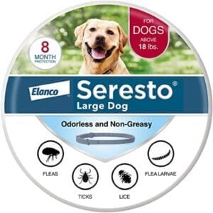  Eco-Friendly Pest Control Services Near Me : Seresto Large Dog Flea & Tick Collar - 8-Month Protection for Dogs Over 18 lbs