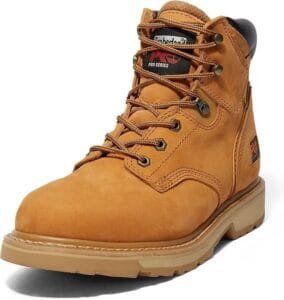 Best Budget-Friendly Shoes for Every Event  : Timberland PRO Men's Pit Boss 6-Inch Soft Toe Industrial Work Boot – Durable work boots designed for comfort, safety, and long-lasting performance.
