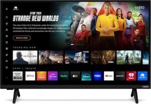 Top Home Equipment 2025 : top home appliances brands in world : VIZIO 40-inch Full HD 1080p Smart TV with DTS Virtual:X, Alexa Compatibility, and Google Cast Built-in.