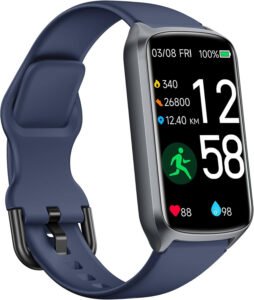 Amzhero Health Fitness Tracker with AI Monitoring 2025 Best AI Gadgets 2025 : Amzhero Health Fitness Tracker with 24/7 heart rate monitoring, blood oxygen, blood pressure tracking, sleep analysis, 5ATM waterproof design, and step tracking. A top AI gadget for health-conscious individuals in 2025