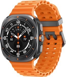Smartwatch for fitness : SAMSUNG Galaxy Watch Ultra 47mm LTE AI Smartwatch with Heart Rate Tracking, Sleep Monitor, and Fitness Features