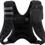 ZELUS Weighted Vest with Reflective Stripe for Running, Fitness, and Strength Training