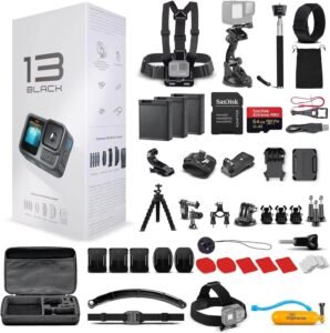 GoPro Hero 2025: Features, Reviews & Best Uses for Adventure - Premium 50-Piece Kit Bundle. Features, Reviews & Best Uses for Adventure - Premium Camera with Accessory Kit and Extra Power.