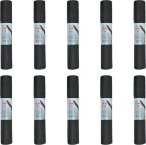 Hello Fit 10-Pack Yoga Mat - Non-Slip, 4mm Thick, Durable Gym Mats for Fitness and Stretching Hello Fit 10-Pack Yoga Mat - Non-Slip, 4mm Thick Exercise Mats for Fitness, Stretching, and Schools
