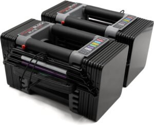 11 Best Home Fitness Accessories 2025 : Best home fitness accessories : PowerBlock Elite EXP Adjustable Dumbbells, 5-50 lb Range, Durable Steel Build, All-in-One Workout Equipment