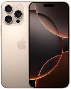 Apple iPhone 16 Review : Apple iPhone 16 Pro Max, US Version, 256GB, Desert Titanium, Unlocked (Renewed)