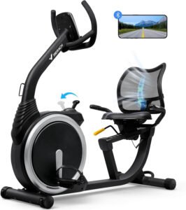 AI Gadgets for Smart Homes: Top 10 Must-Have Picks for 2025! 12 AI Gadgets for Smart Homes : MERACH Recumbent Exercise Bike for Home with Magnetic Resistance, Ideal for Seniors and Adults