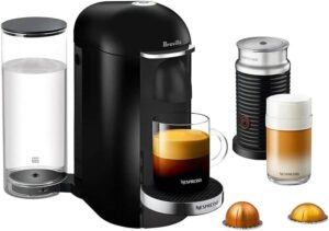 Nespresso Vertuo Plus Deluxe Coffee Maker, Piano Black - Best Smart Coffee Makers 2025 Smart Coffee Makers : Nespresso Vertuo Plus Deluxe Coffee Maker, Piano Black - Smart Coffee Makers 2025 with Aeroccino Milk Frother