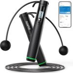 RENPHO Cordless Jump Rope with Counter – Smart Skipping Rope for Fitness, Crossfit, and Gym Workouts