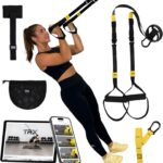 TRX GO Suspension Trainer System for Full-Body Workouts at Home Gym