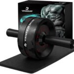 Vinsguir Ab Roller Wheel for Core and Abdominal Strength Training, Exercise Wheel for Home Gym Fitness