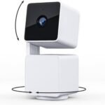 Smart Home Tech and Equipment : WYZE Cam Pan v3 Indoor Outdoor Security Camera – 1080P Smart Wi-Fi Camera with 360° Pan Tilt Zoom, Motion Tracking, and Color Night Vision