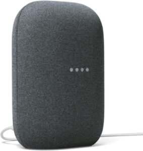 Google Audio Bluetooth Speaker with Built-in Assistant, Wireless Streaming, Stereo Sound, Wi-Fi & Bluetooth Connectivity Best AI Smart Home Devices : Budget AI smart devices : Google Audio Bluetooth Speaker with Built-in Assistant, Wireless Streaming, Stereo Sound, Wi-Fi & Bluetooth Connectivity
