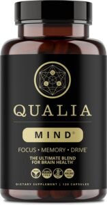 Qualia Mind by Neurohacker – Premium Nootropic for Brain Health & Focus Qualia Mind Brain Supplement by Neurohacker for Focus and Cognitive Performance