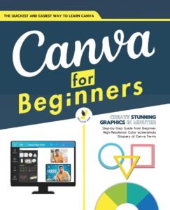 AI tools for content creators, Canva for Beginners Step-by-Step Guidebook Cover AI Tools for Content Creators : Canva for Beginners complete guidebook cover showing step-by-step design tools and techniques from basic to advanced.