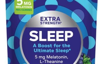 Top 10 Best Smartwatches for AI Health & Fitness Tracking 38 OLLY Extra Strength Sleep Gummy bottle with 5 mg melatonin, L-Theanine, chamomile, and lemon balm extracts, blackberry flavor