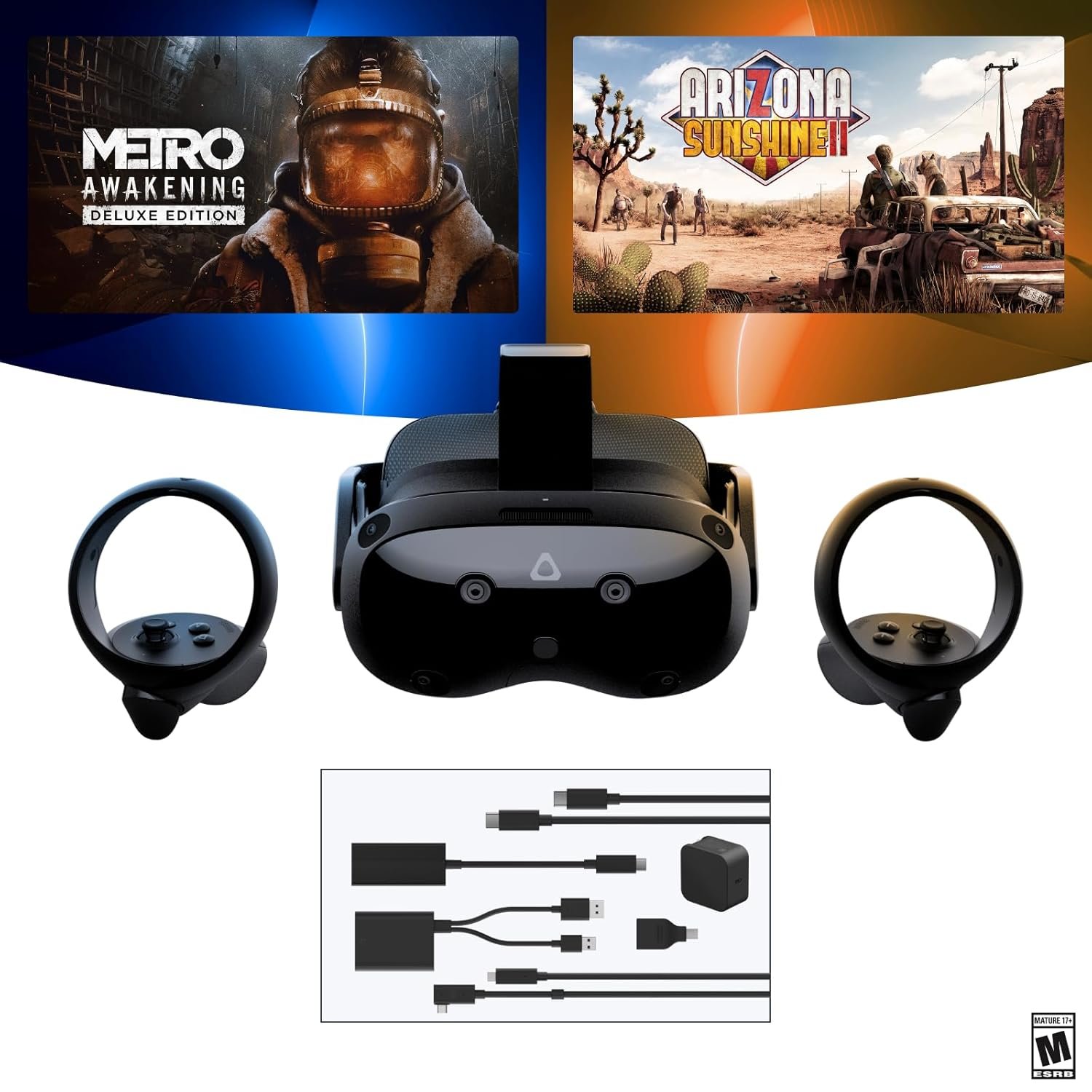 Best Virtual Reality Headsets 2025: Features and Reviews 1 HTC Vive Focus Vision VR Headset with PC Streaming Kit – Top Virtual Reality Headsets 2025