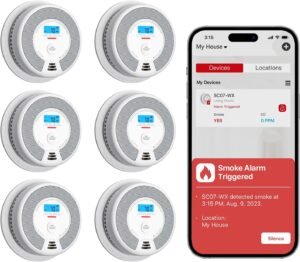 X-Sense Smoke and CO Detectors 2025: Top-Rated Safety 2 X-Sense Smoke and CO Detectors 2025 : X-Sense Smart Wi-Fi Smoke and Carbon Monoxide Detector with Replaceable Battery