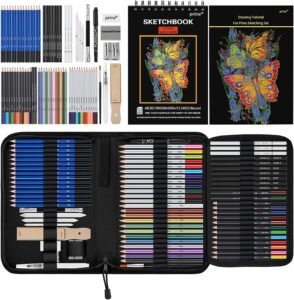 What Are You Hungry For? Top 5 Exciting Supermodel 3 What is she hungry for? : Prina 76-piece professional drawing kit with sketchbooks, graphite, charcoal, colored pencils, and accessories
