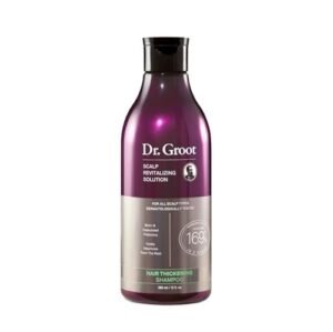 K-Beauty Picks 2025 : Dr. Groot Hair Thickening Shampoo with Biotin and Rosemary Oil for Thinning and Damaged Hair