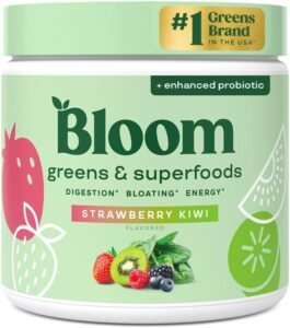 Top 7 Super Greens Powders and Gummies : Bloom Greens & Superfoods Powder with Probiotics and Digestive Enzymes