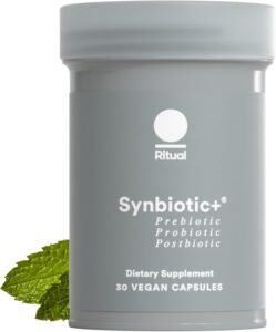 Top 10 Powerful Gut Health Supplements for 2025 10 Gut Health Supplements of 2025 : Ritual Synbiotic+ – 3-in-1 Prebiotic, Probiotic & Postbiotic for Gut Health