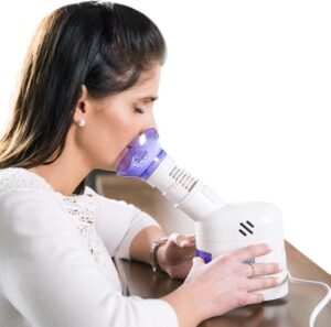natural remedies for ear infection : MABIS Facial Steamer with Aromatherapy for Sinus Pressure and Cleansing
