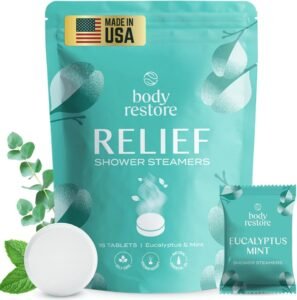 Your 7-Day Health Kickstart – Free Guide to Reboot Health 4 7-Day Health Kickstart : Body Restore Shower Steamers Aromatherapy 15 Pack – Eucalyptus Scent for Stress Relief and Relaxation