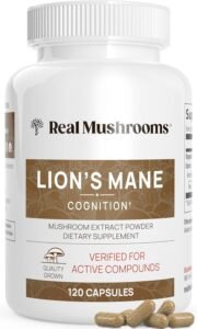 5 Powerful Mushroom Supplements for Brain and Clarity 9 Mushroom Supplements for Brain and Clarity : Real Mushrooms Lion’s Mane Supplement – Vegan capsules with verified beta-glucans for cognitive and overall wellness