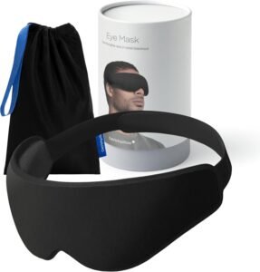7-Day Health Kickstart : Ostrichpillow Eye Mask Sleep Mask for Men and Women – 100% Blackout, Soft & Breathable