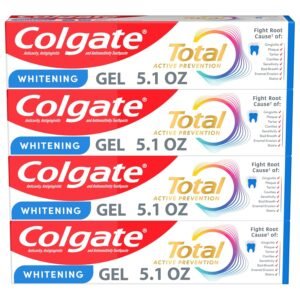 Beauty Goes Green: 7 Zero-Waste Skincare Swaps That Work 10 Zero-Waste Skincare : Colgate Total Whitening Toothpaste Gel – 4 Pack Mint Flavor with 10 Oral Health Benefits